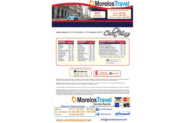 Galeria de imagenes de MORELOS TRAVEL