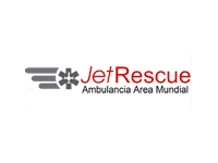 logo JET RESCUE AMBULANCIA AEREA MUNDIAL