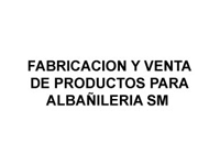 logo FABRICACION Y VENTA DE D PRODUCTOS DE ALBANILERIA SM