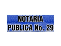 logo NOTARIA PUBLICA No. 29