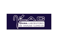 logo GAMA-LABORATORIO DE ANALISIS CLINICOS