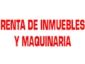 RENTA DE INMUEBLES Y MAQUINARIA